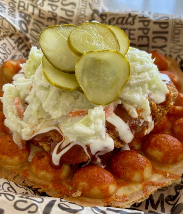 Nashville Hot Chicken Stack.