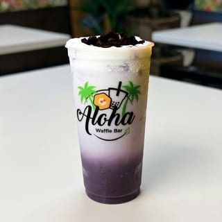Ube & Oreo Latte