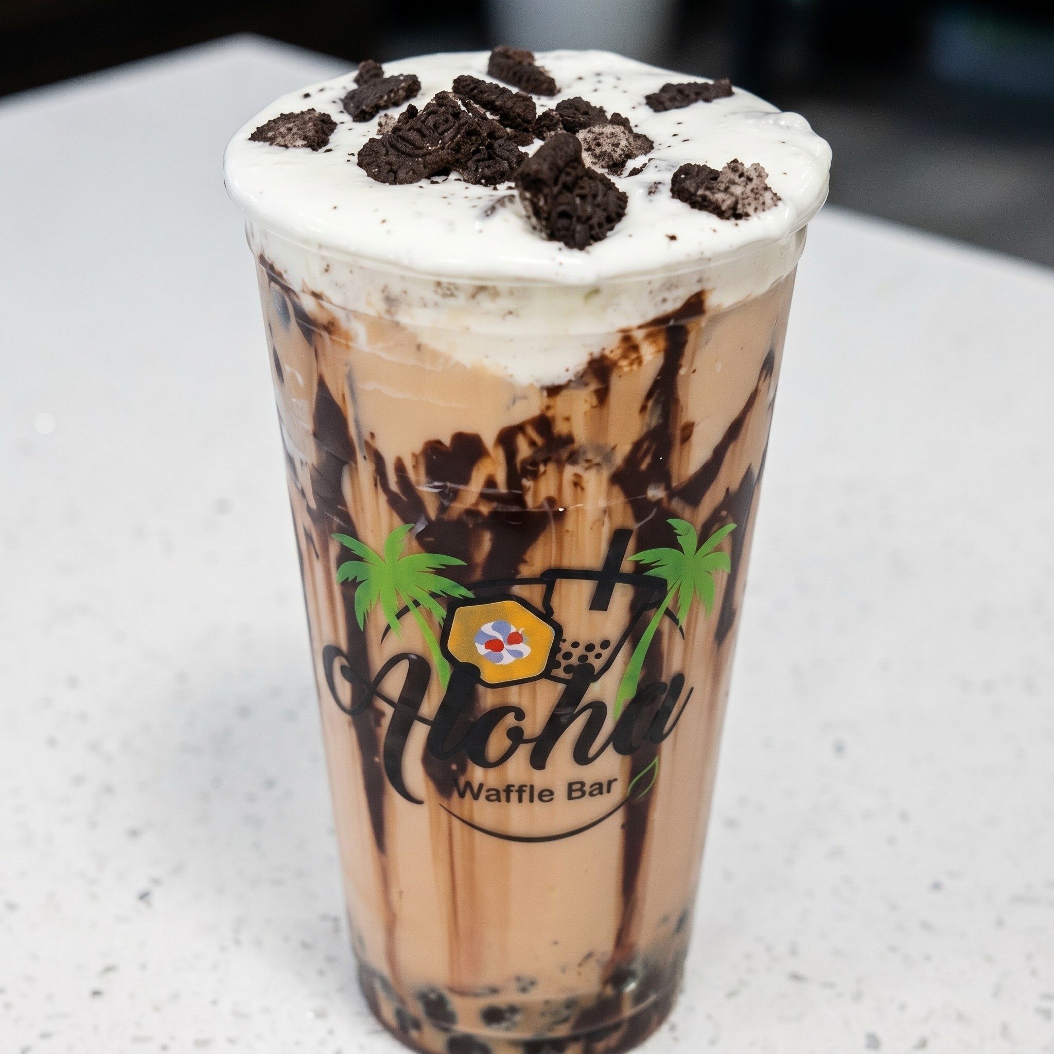 Oreo Milk Tea.