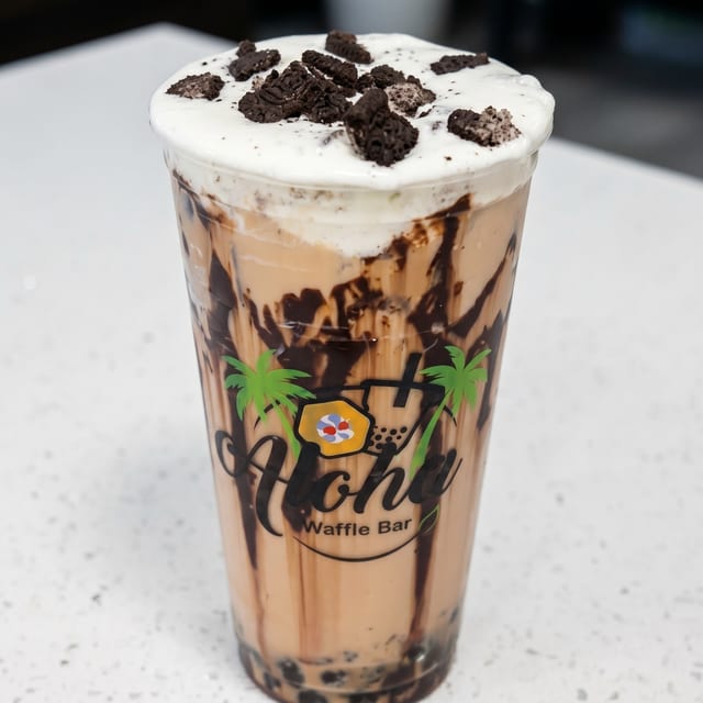 Oreo Milk Tea.