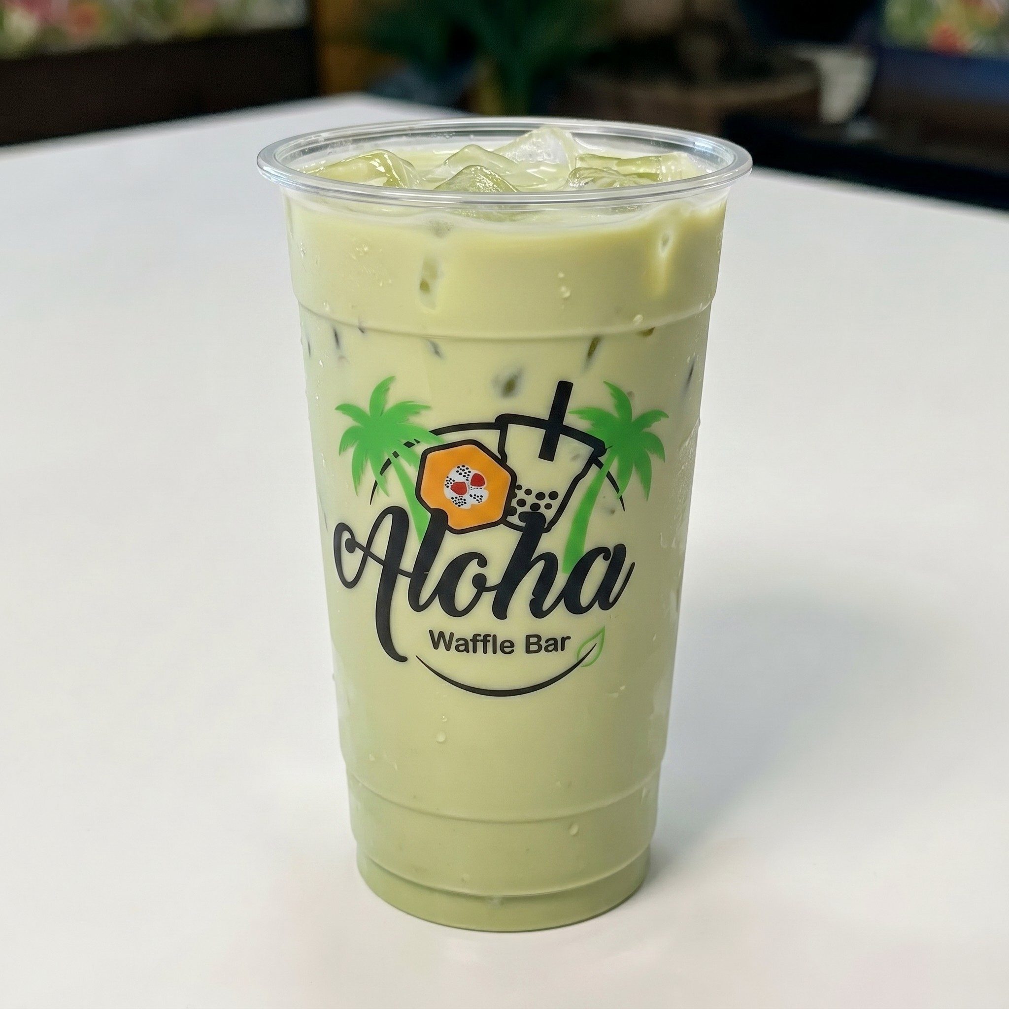Matcha Green Milk Tea.