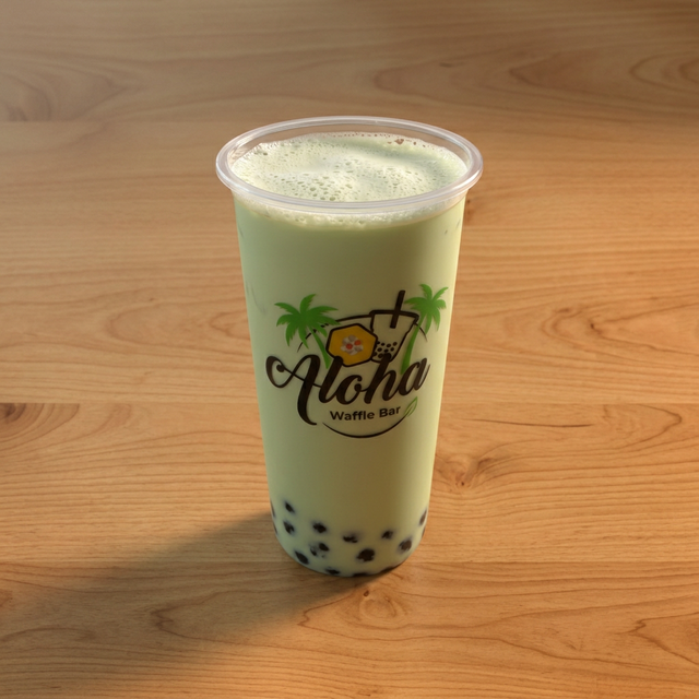 Honeydew Milk Tea.