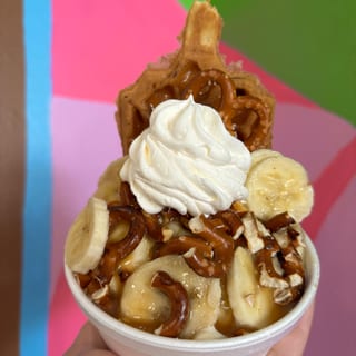 Mini Salted Caramel Banana Bliss