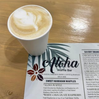 Vanilla Rose Latte