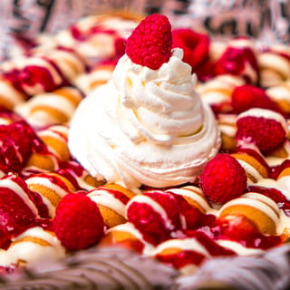 White Chocolate Raspberry Waffle